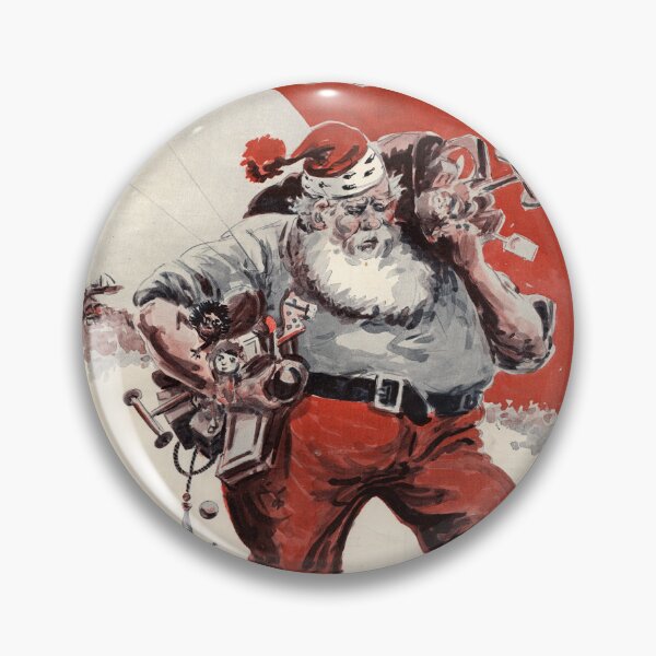 Item preview, The Queenslander 1927 Vintage Santa Claus Illustration – Retro Christmas Magazine Art designed and sold by MugsAndDuds.
