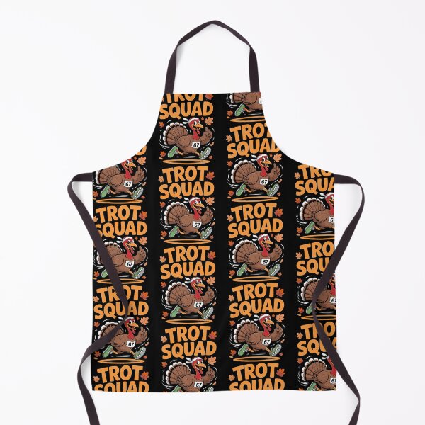 Item preview, Turkey Trot Squad Funny Thanksgiving Running Turkey Design designed and sold by Maniutek.