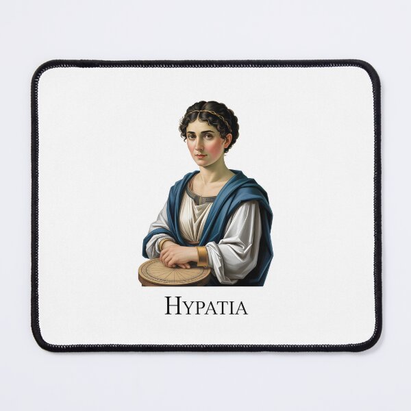 Item preview, Hypatia of Alexandria – Minimal Contemporary Art Tribute to Ancient Wisdom designed and sold by OzzFrequency.