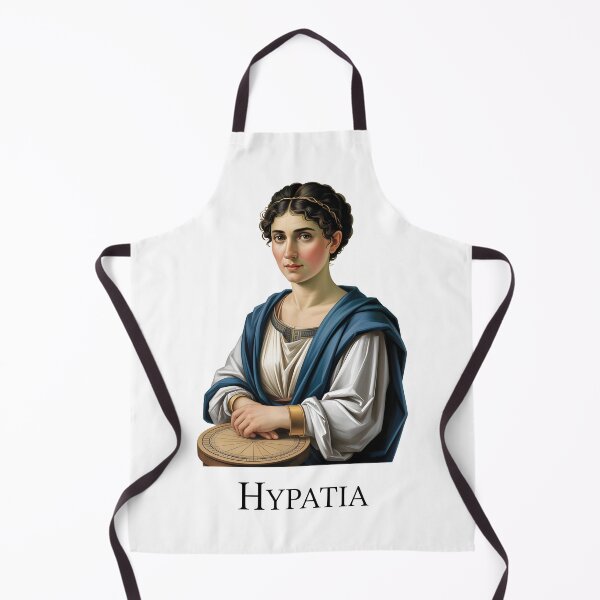 Item preview, Hypatia of Alexandria – Minimal Contemporary Art Tribute to Ancient Wisdom designed and sold by OzzFrequency.