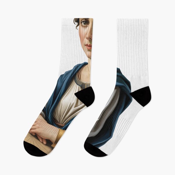 Item preview, Hypatia of Alexandria – Minimal Contemporary Art Tribute to Ancient Wisdom designed and sold by OzzFrequency.