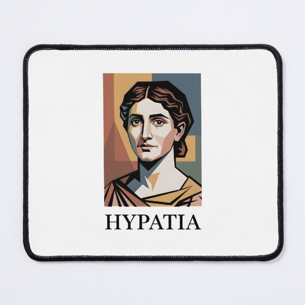 Item preview, Hypatia of Alexandria – Minimal Contemporary Art Tribute to Ancient Wisdom designed and sold by OzzFrequency.