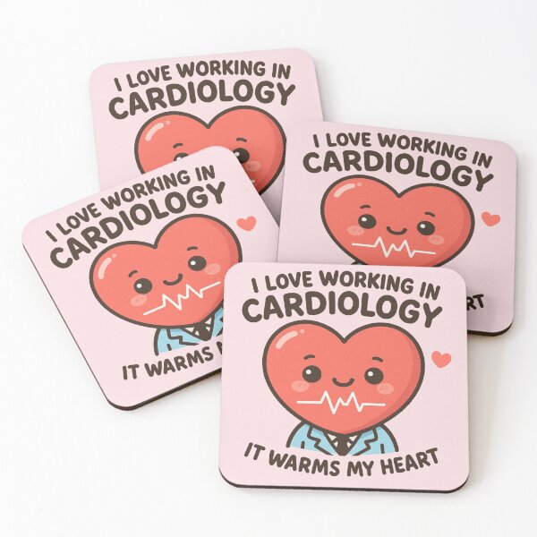 Item preview, I love working in cardiology it warms my heart  designed and sold by mikasa.art.