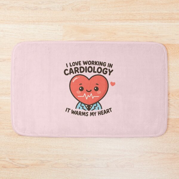 Item preview, I love working in cardiology it warms my heart  designed and sold by mikasa.art.