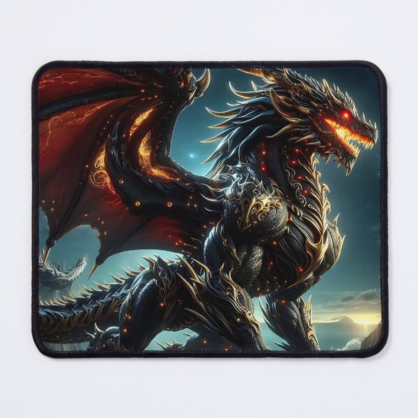 Item preview, King Gold Dragon designed and sold by GalleryBrisArt.