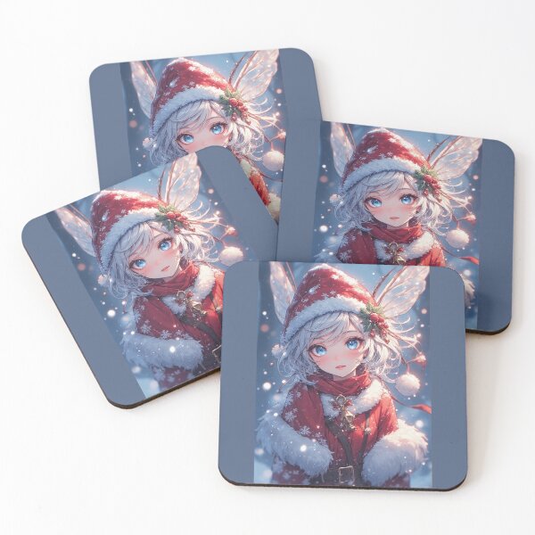 Item preview, Christmas anime fairy designed and sold by ArtsJulian.
