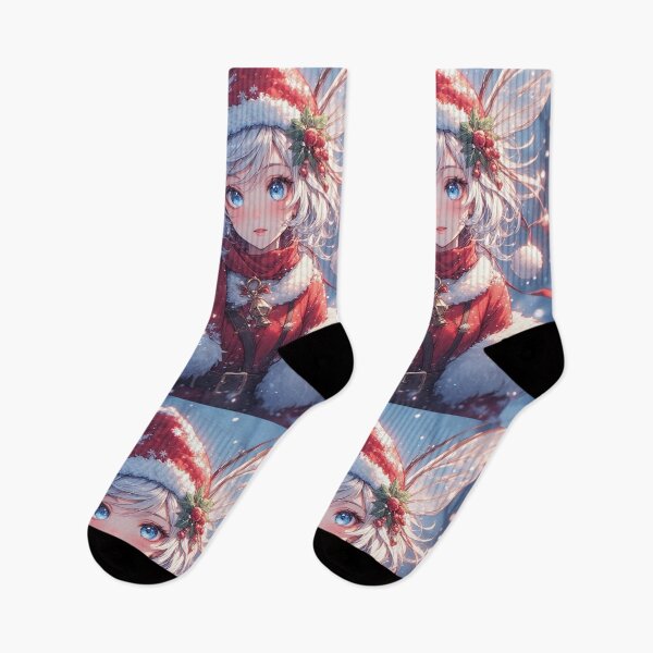 Item preview, Christmas anime fairy designed and sold by ArtsJulian.