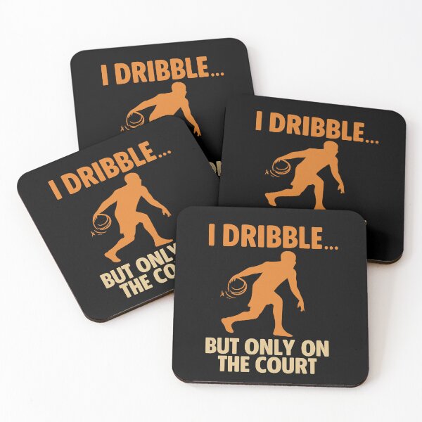 Item preview, I DRIBBLE BUT ONLY ON THE COURT designed and sold by HaarlemPinupParadise.