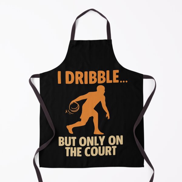 Item preview, I DRIBBLE BUT ONLY ON THE COURT designed and sold by HaarlemPinupParadise.