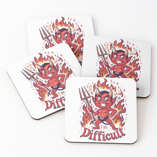 Item preview, I'm Difficult , Devilishly Fun, Devil Gift designed and sold by sz0g0.