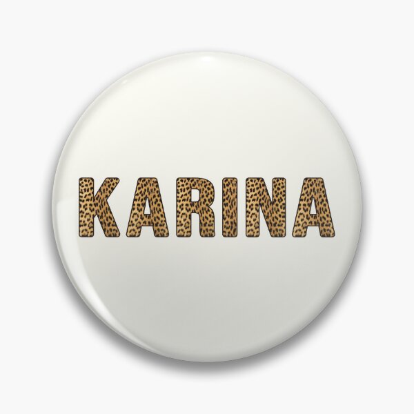 Artikelvorschau, Karina Name Leopard Print entworfen und verkauft von Jeallan Designs.