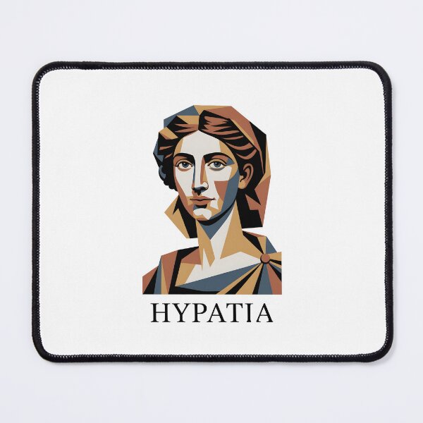 Item preview, Hypatia of Alexandria – Minimal Contemporary Art Tribute to Ancient Wisdom designed and sold by OzzFrequency.
