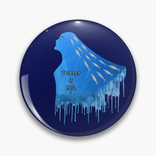 Item preview, Water is Life designed and sold by YouAreHereArt.