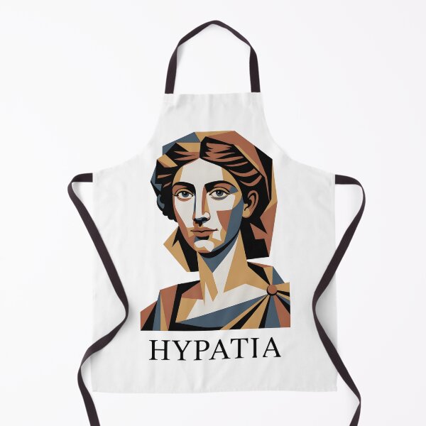 Item preview, Hypatia of Alexandria – Minimal Contemporary Art Tribute to Ancient Wisdom designed and sold by OzzFrequency.
