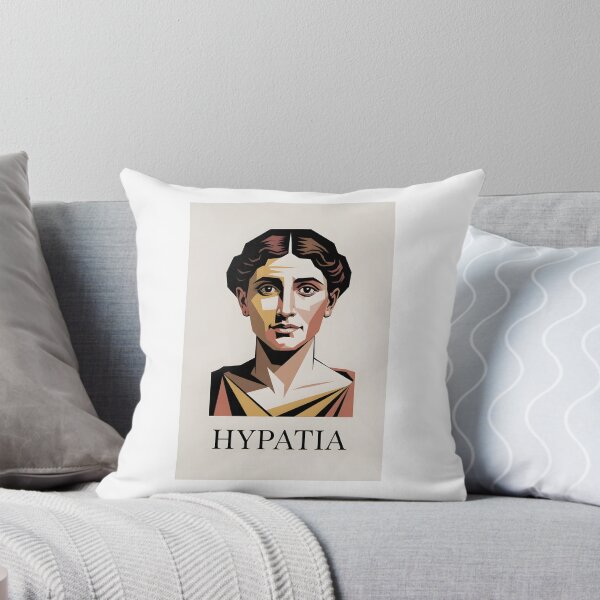 Item preview, Hypatia of Alexandria – Minimal Contemporary Art Tribute to Ancient Wisdom designed and sold by OzzFrequency.