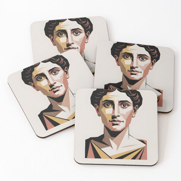 Item preview, Hypatia of Alexandria – Minimal Contemporary Art Tribute to Ancient Wisdom designed and sold by OzzFrequency.