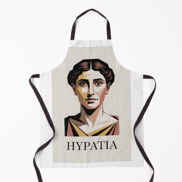 Item preview, Hypatia of Alexandria – Minimal Contemporary Art Tribute to Ancient Wisdom designed and sold by OzzFrequency.