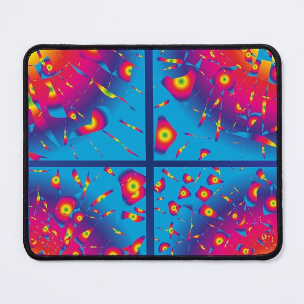 Item preview, Abstract composition of colored lines and shapes designed and sold by ZorianArt.