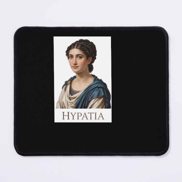 Item preview, Hypatia of Alexandria – Minimal Contemporary Art Tribute to Ancient Wisdom designed and sold by OzzFrequency.