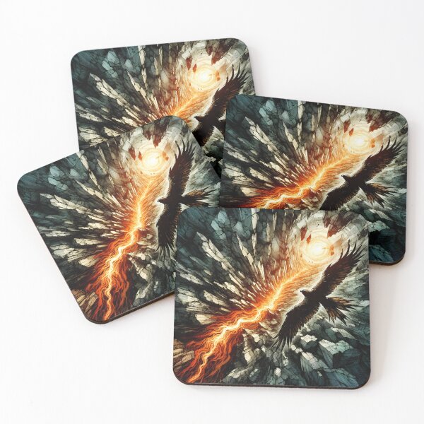 Item preview, Flying Falcon, Ai Generated Art  designed and sold by ACC .