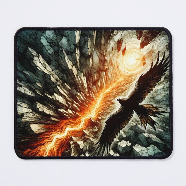 Item preview, Flying Falcon, Ai Generated Art designed and sold by ACC .