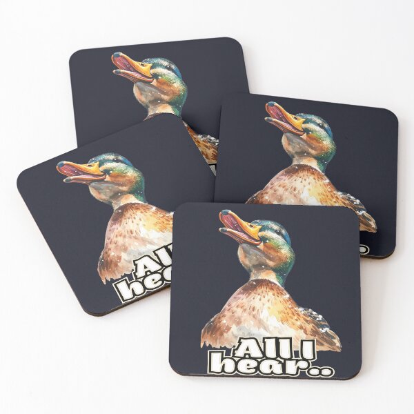 Item preview, Don't babble at me, male duck, all I hear is quack. designed and sold by LiskoDesign.