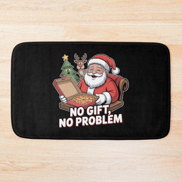 Item preview, No Gift No Problem Funny Santa Christmas Gift T-Shirt designed and sold by Slaw-Creation.