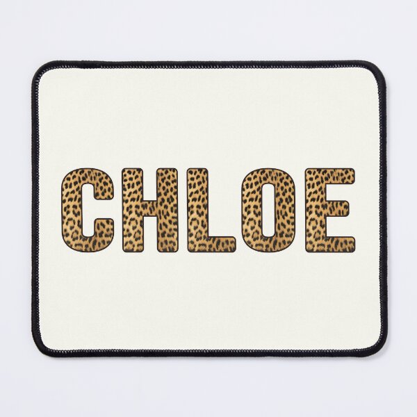 Item preview, Chloe Name Leopard Print designed and sold by Jeallan Designs.