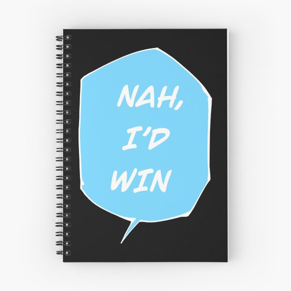 Item preview, BLUE HD of Nah I’d win jjk meme designed and sold by Artbyryuk.