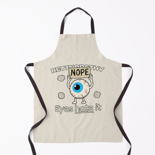 Item preview, Retinopathy Nope – Eyes Hate It designed and sold by Eyepatch-Jacks.