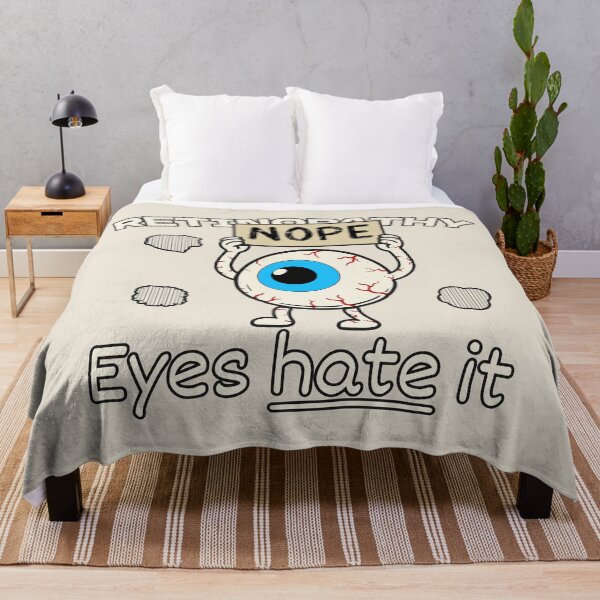 Item preview, Retinopathy Nope – Eyes Hate It designed and sold by Eyepatch-Jacks.