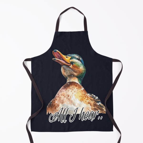 Item preview, Don't babble at me, male duck, all I hear is quack, curly text designed and sold by LiskoDesign.