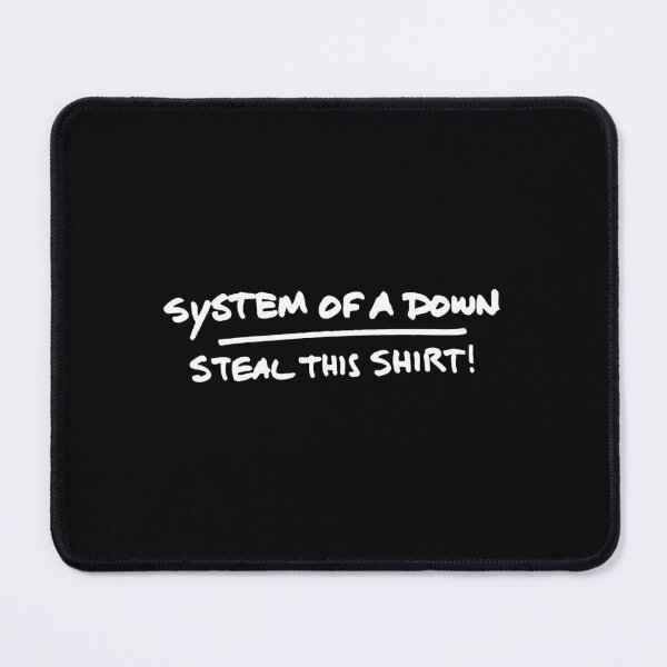 Item preview, System Of A Down - Steal This White Logo designed and sold by paoaaon.