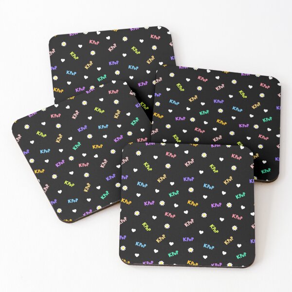 Item preview, Cute Kpop heart and flower pattern designed and sold by ClearAndHappy.