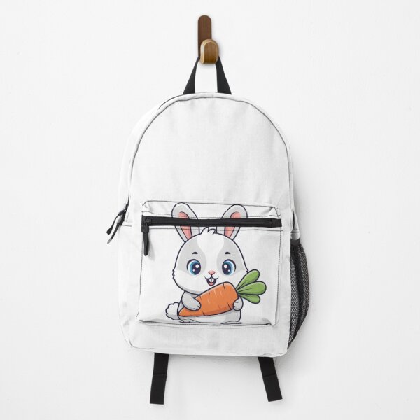 Item preview, Carrot A Day Keeps A Doctor Away, Cute Bunny Rabbit designed and sold by The-Tiny-Canvas.