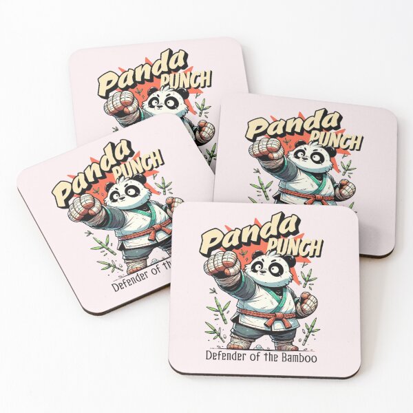 Item preview, Panda Punch - Bamboo Defender | Eco-Friendly Warrior Panda Bear Design designed and sold by XNewStore.