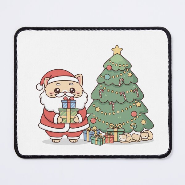 Item preview, Cat santa cutie designed and sold by LaurannaDesign.