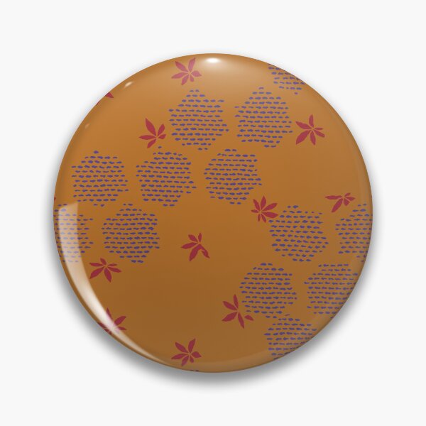 Item preview, Japanese Maple Leaves with Hexagon - seamless vintage pattern designed and sold by Japan Design Prints.