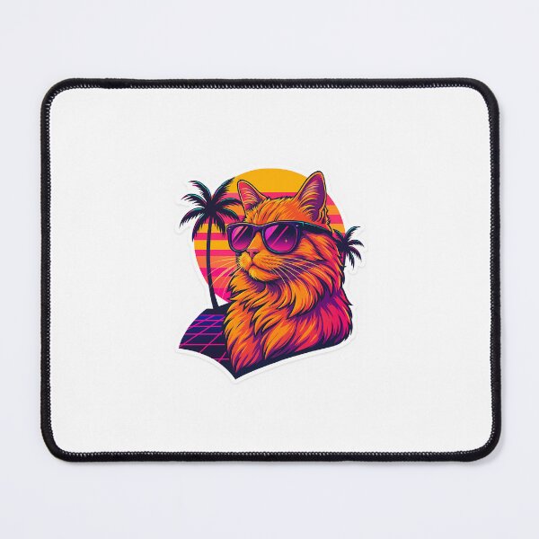 Item preview, Synthwave Orange Cat designed and sold by SFSean.