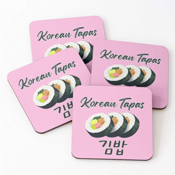 Item preview, Korean Tapas – Gimbap 김밥 | Korean Street Food Design designed and sold by mycreastyle.