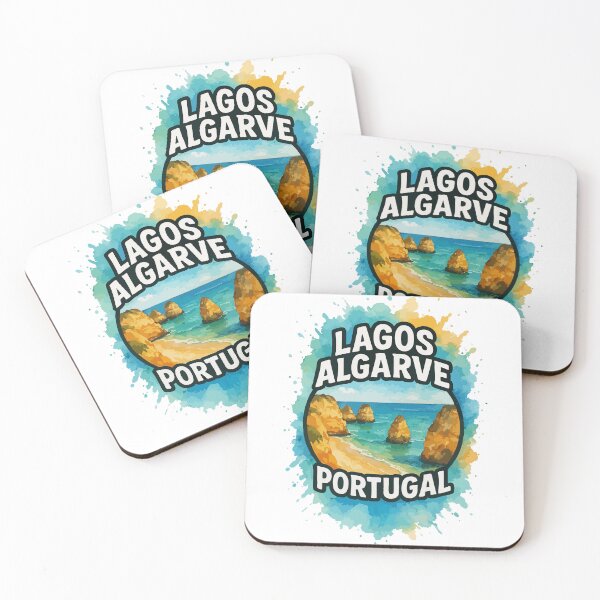 Item preview, Lagos Algarve Portugal Watercolor Travel designed and sold by TomFrontierArt.