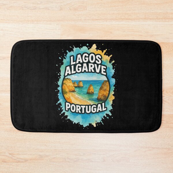 Item preview, Lagos Algarve Portugal Watercolor Travel designed and sold by TomFrontierArt.