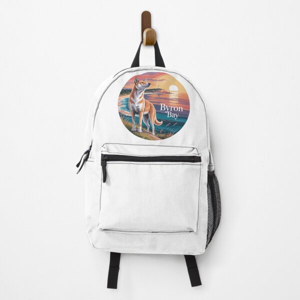 Item preview, Byron Bay Dingo at Sunset – Coastal Wildlife Art designed and sold by CircinusStore.