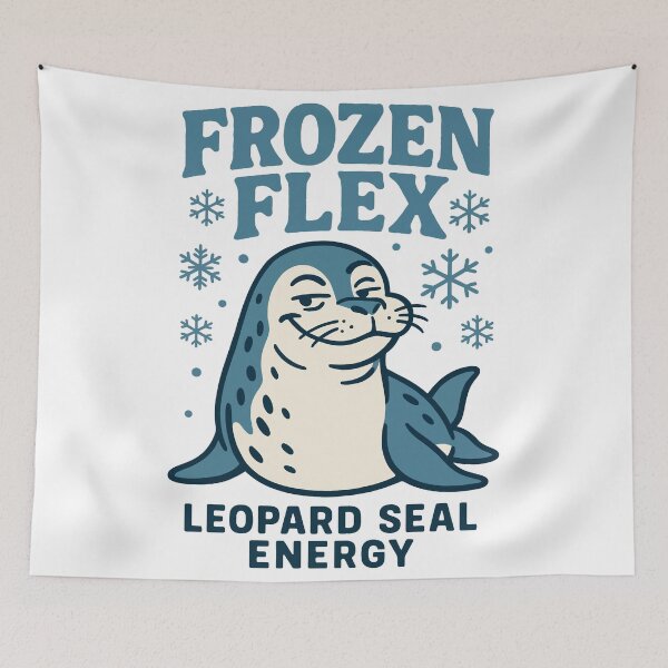 Item preview, Frozen Flex Leopard Seal Energy designed and sold by WildlifeInc.