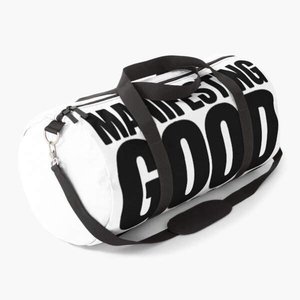 Item preview, Manifesting Good Things | Bold Streetwear Typography designed and sold by DabrowskiDesign.