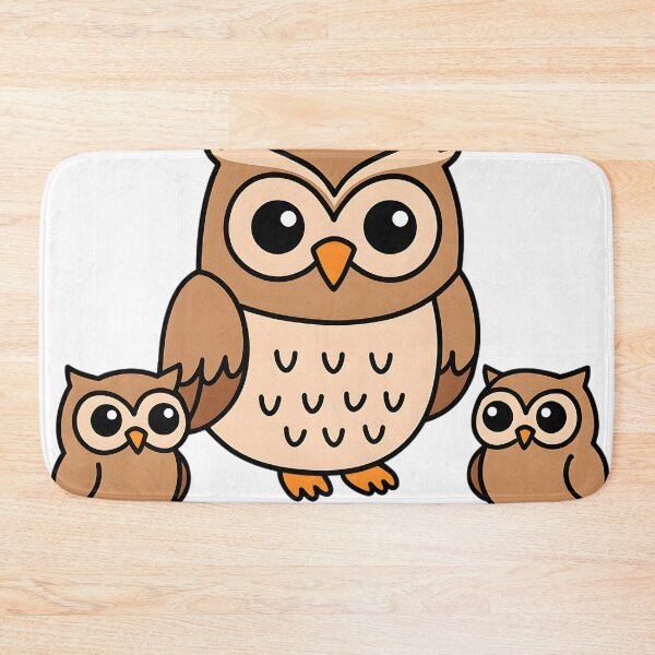 Item preview, Family of owls designed and sold by Gold Phoenix Adro.