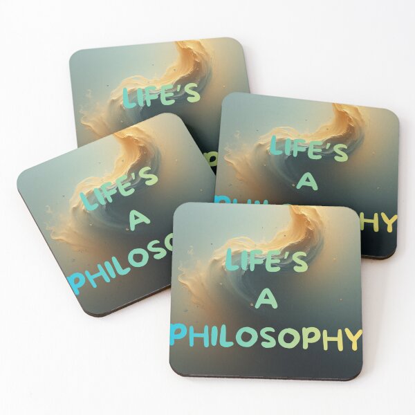 Item preview, Life's a Philosophy Minimalist T-Shirt designed and sold by axiksa10.