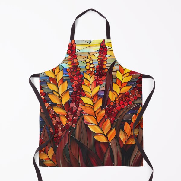Item preview, Goldenrod in Autumn in Stained Glass designed and sold by Matt's Artificial Nature.