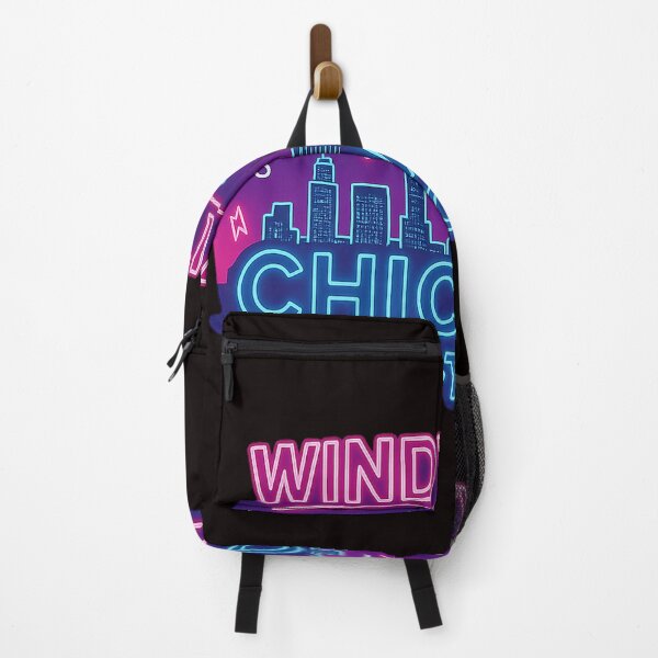 Item preview, Windy City Chicago Neon Sticker designed and sold by Mirkoniart.