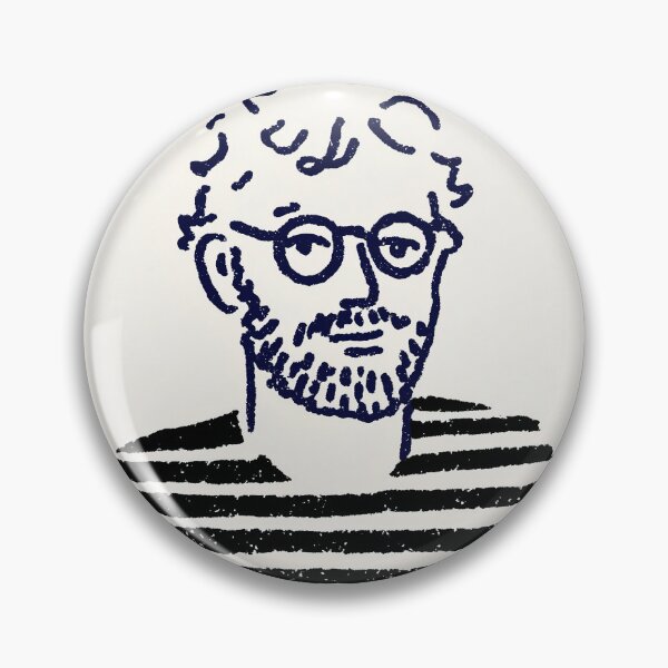 Item preview, Curly Genius Wears Glasses Stripes designed and sold by Venon28.